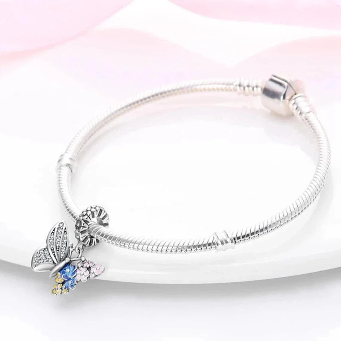 Liora Atelier Butterfly Flower Charm