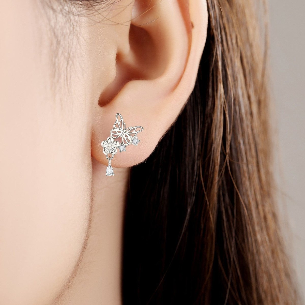 Liora Atelier Butterfly Garden Blossoms Earrings