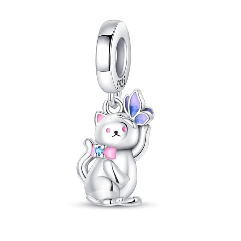 Liora Atelier Butterfly Kitten Dangle Charm