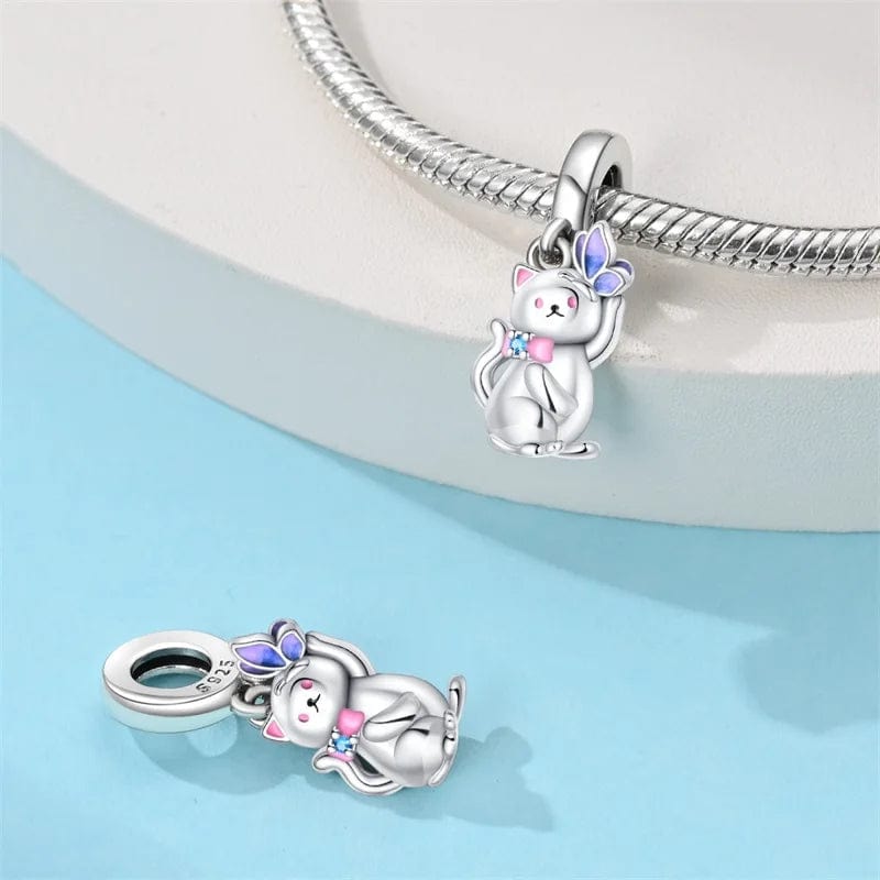 Liora Atelier Butterfly Kitten Dangle Charm