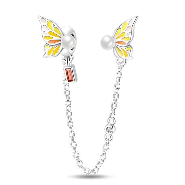 Liora Atelier Butterfly Wings Safety Chain