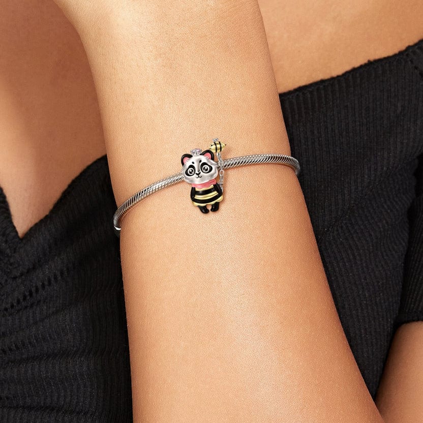 Liora Atelier Buzzing Panda Bee Charm