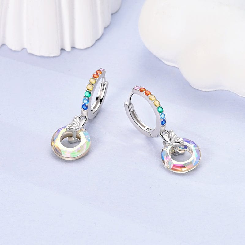 Liora Atelier Celestial Cat & Crescent Moon Earrings