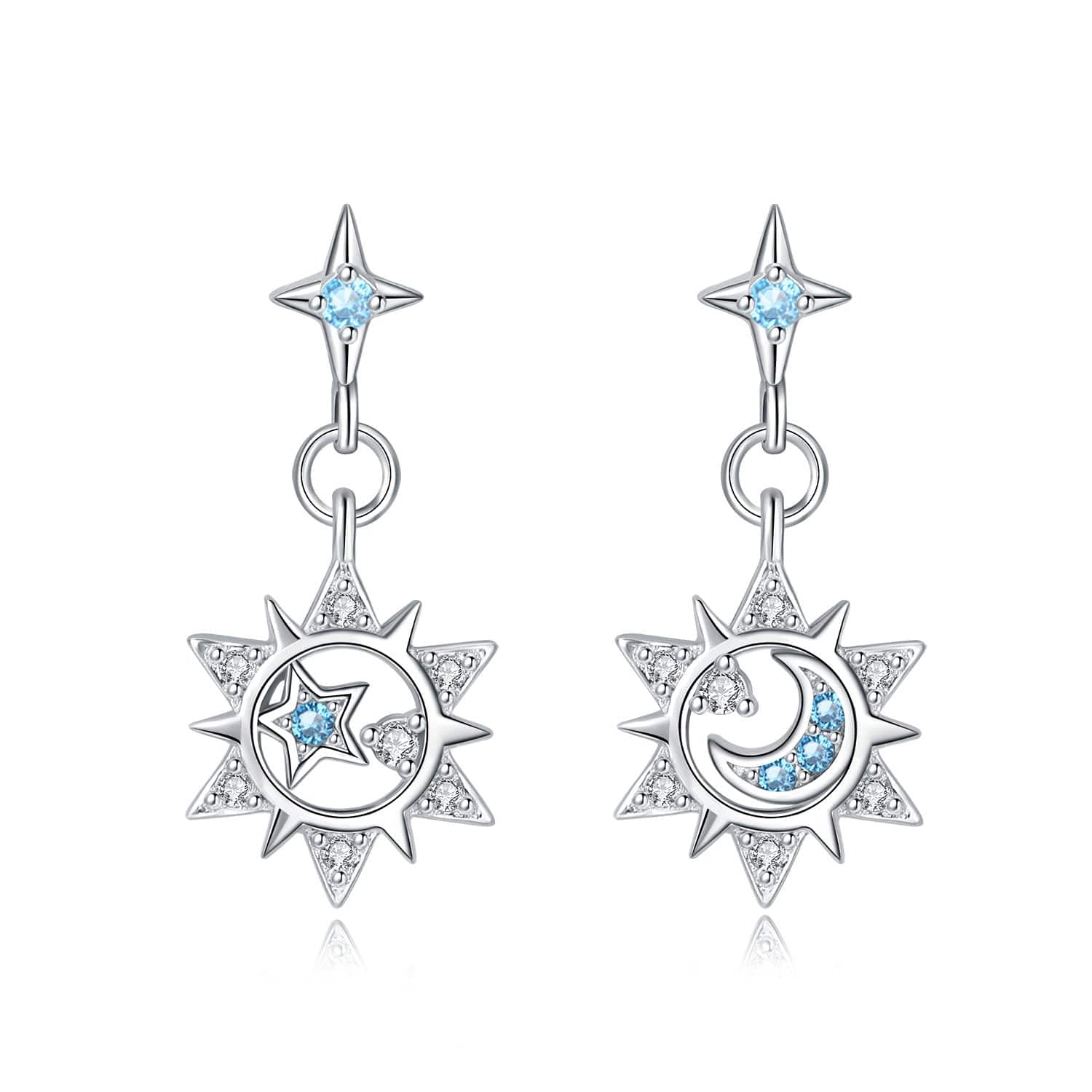 Liora Atelier Celestial Glow Star and Moon Earrings