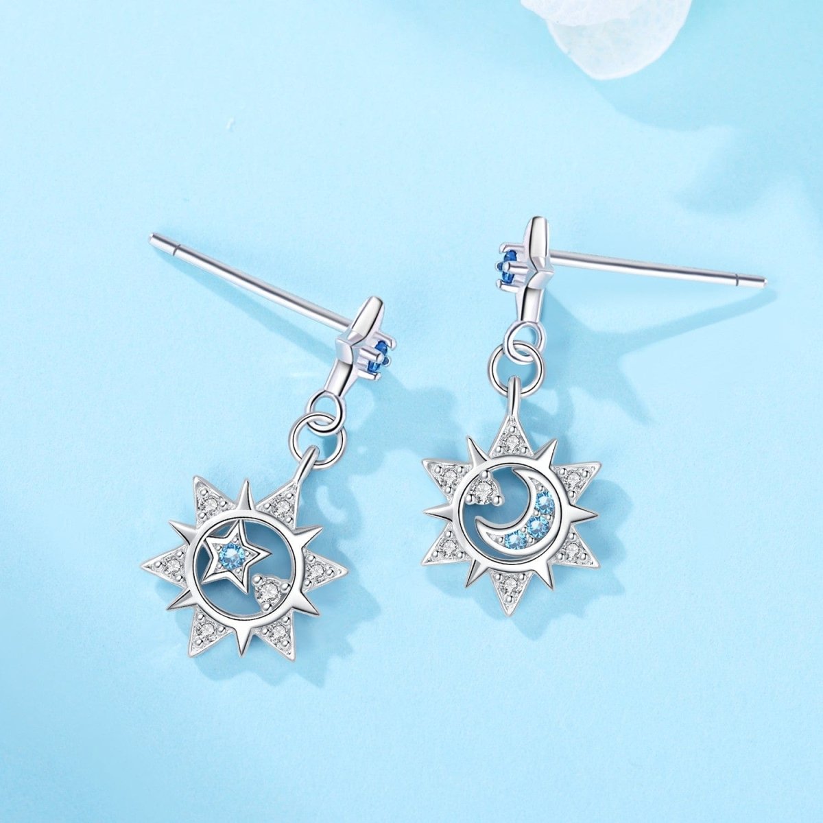 Liora Atelier Celestial Glow Star and Moon Earrings