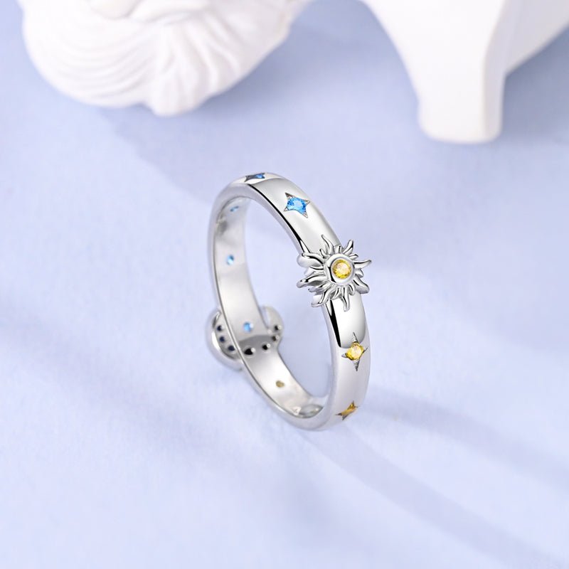 Liora Atelier Celestial Moon & Star Ring
