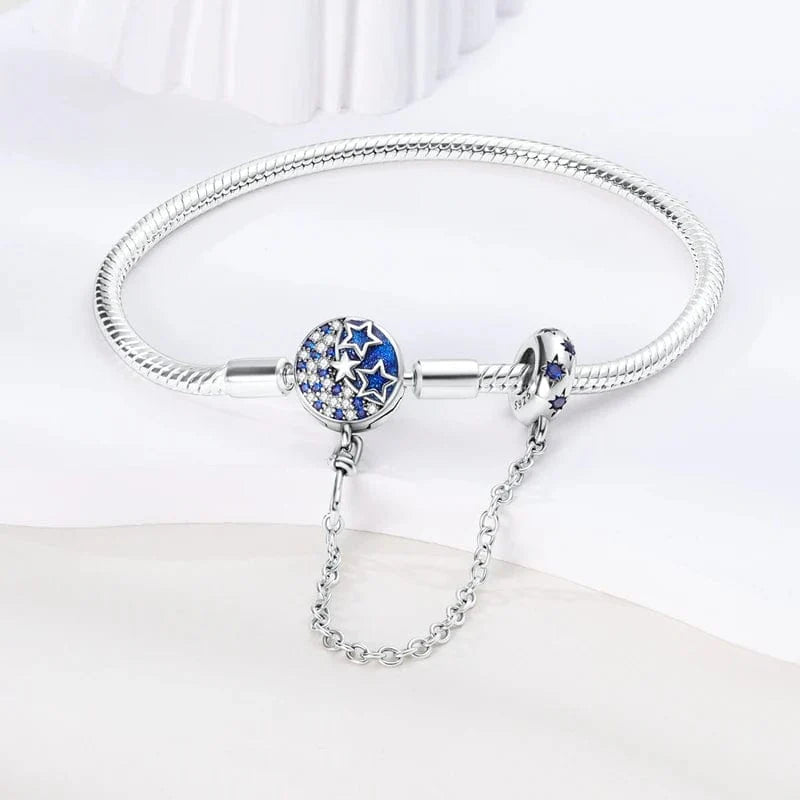 Liora Atelier Celestial Stars Bracelet with Safety Chain