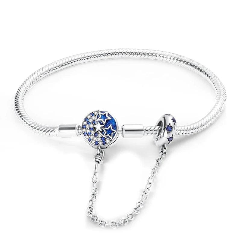 Liora Atelier Celestial Stars Bracelet with Safety Chain