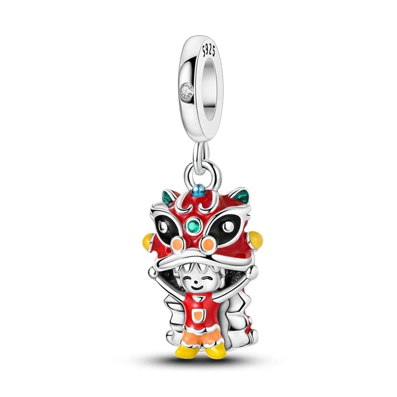 Liora Atelier Chinese Lion Dance Celebration Charm