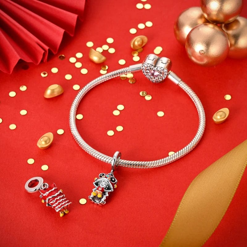 Liora Atelier Chinese Lion Dance Celebration Charm