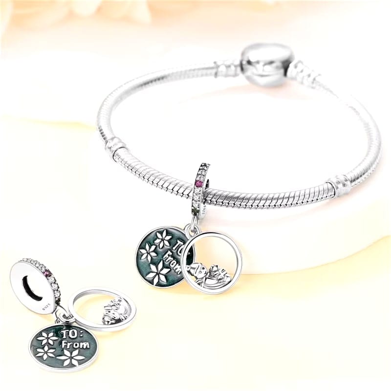 Liora Atelier Christmas "To From North Pole" Dangle Charm