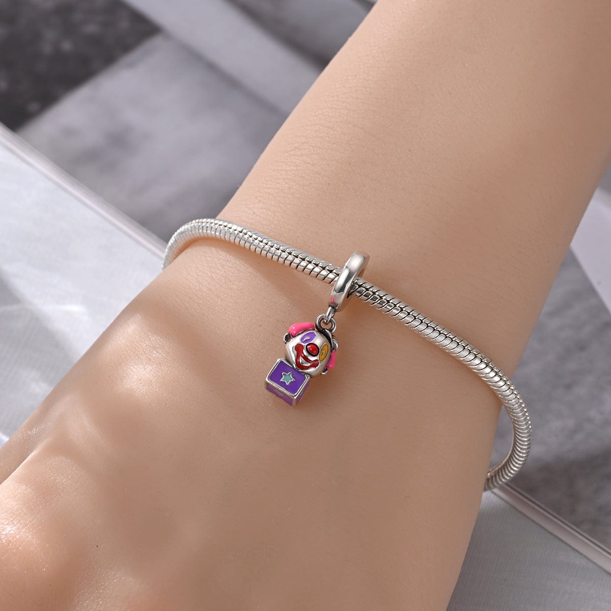 Liora Atelier Clown in the Box Dangle Charm