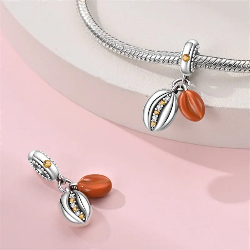 Liora Atelier Coffee Beans Double Dangle Charm