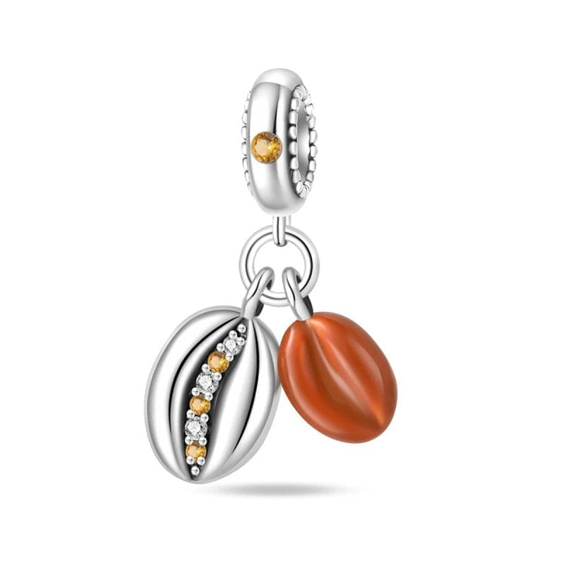Liora Atelier Coffee Beans Double Dangle Charm