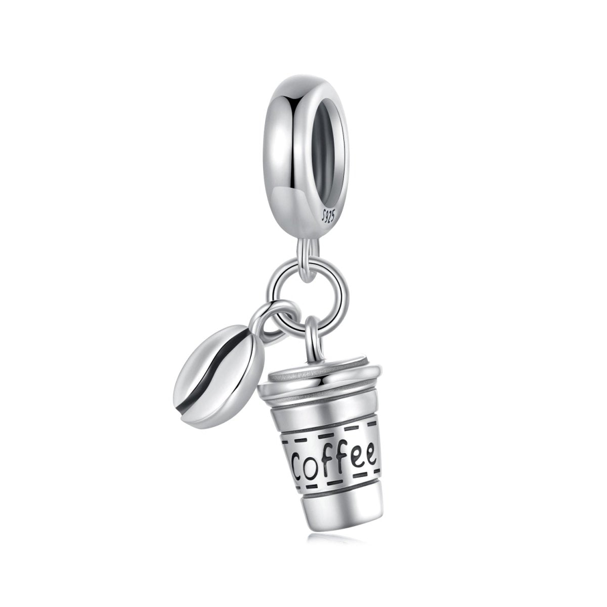 Liora Atelier Coffee Cup & Bean Dangle Charm