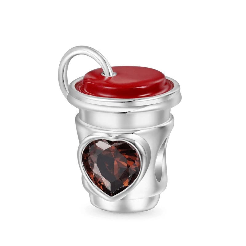 Liora Atelier Coffee Cup with Heart Charm