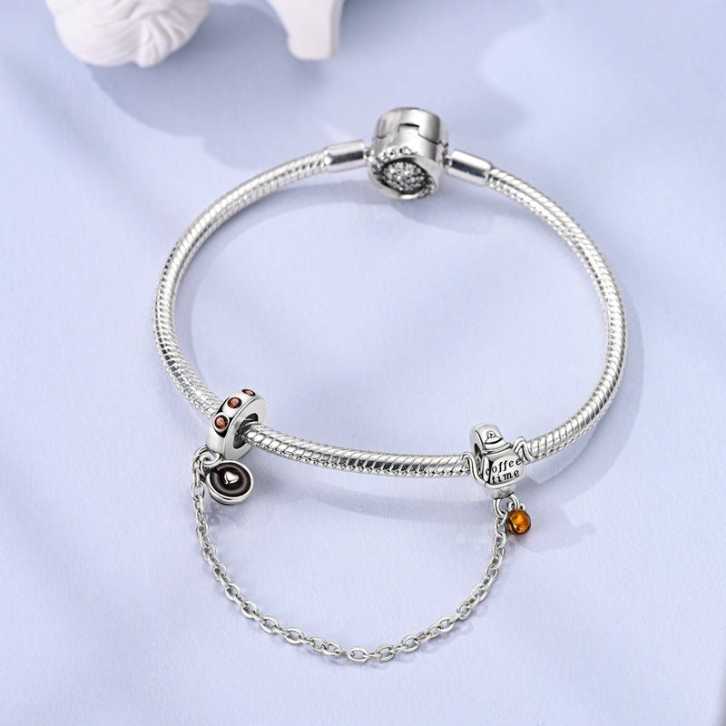 Liora Atelier Coffee Time Safety Chain Charm