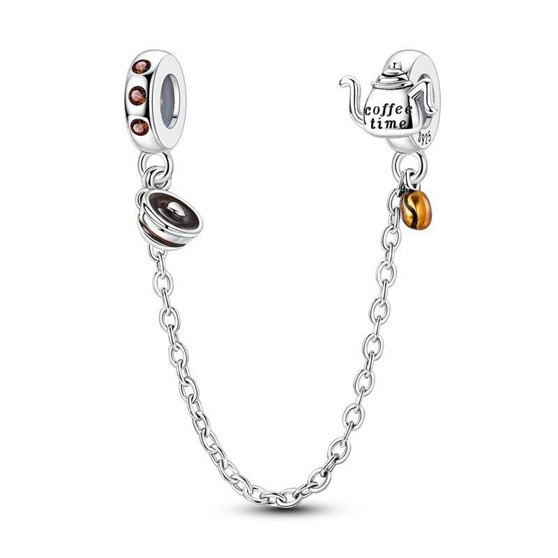 Liora Atelier Coffee Time Safety Chain Charm