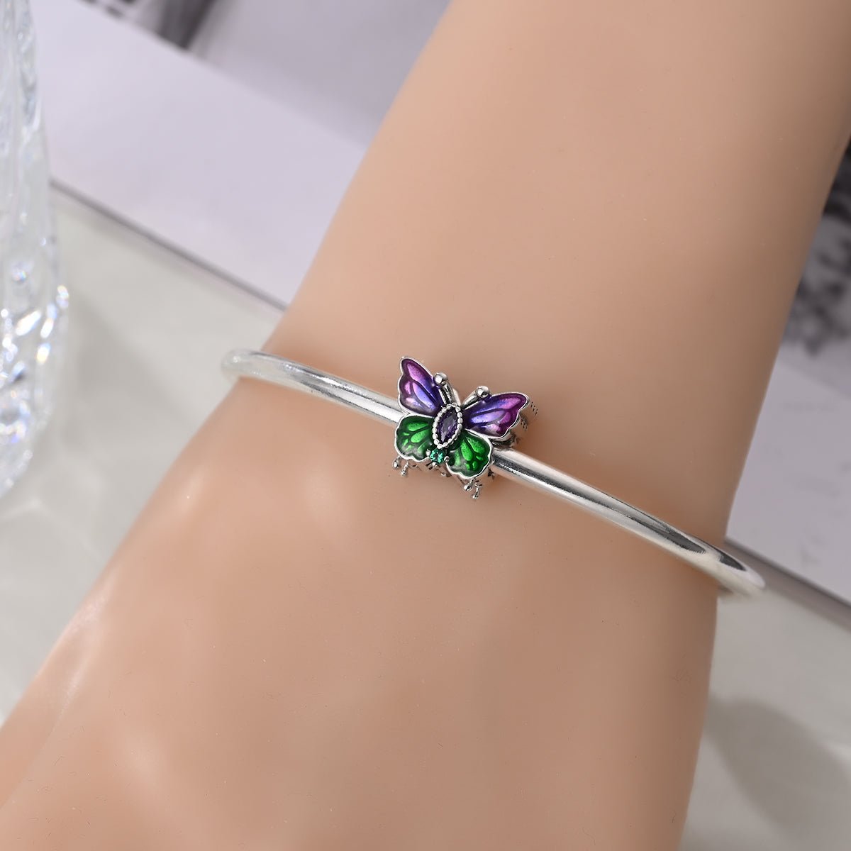 Liora Atelier Colorful Butterfly Charm