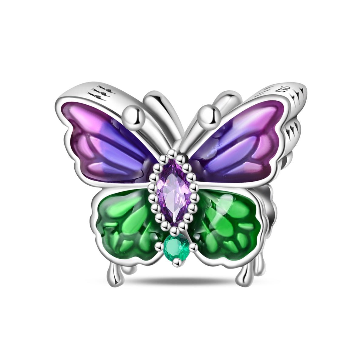 Liora Atelier Colorful Butterfly Charm
