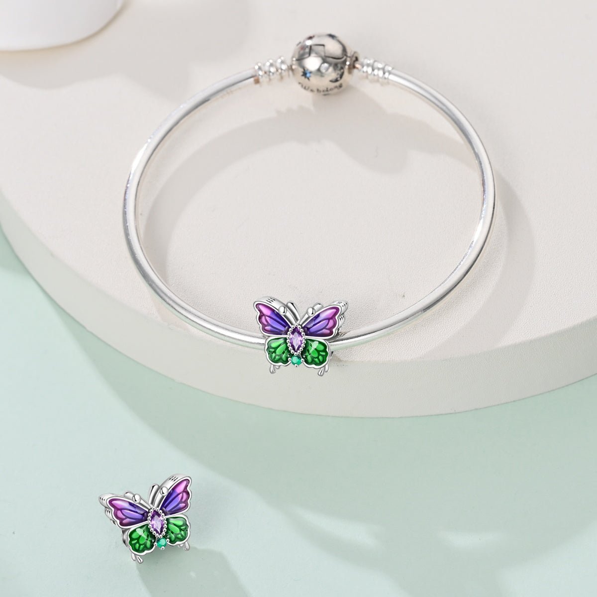 Liora Atelier Colorful Butterfly Charm