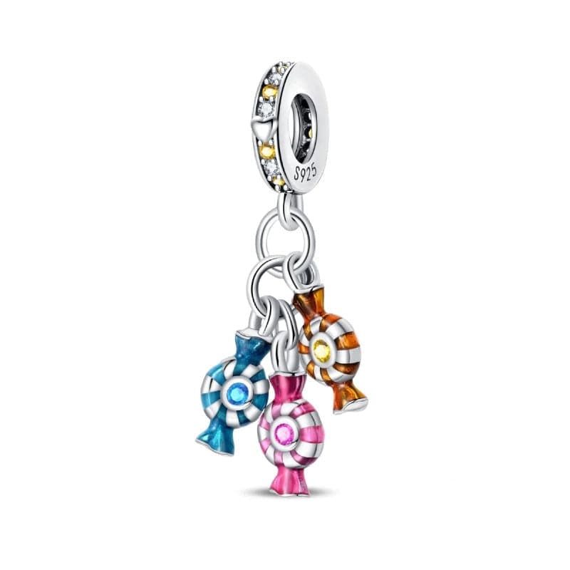 Liora Atelier Colorful Candy Triple Dangle Charm