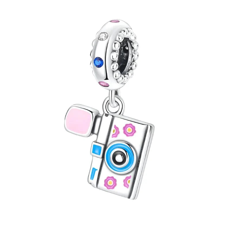 Liora Atelier Colorful Floral Camera Charm