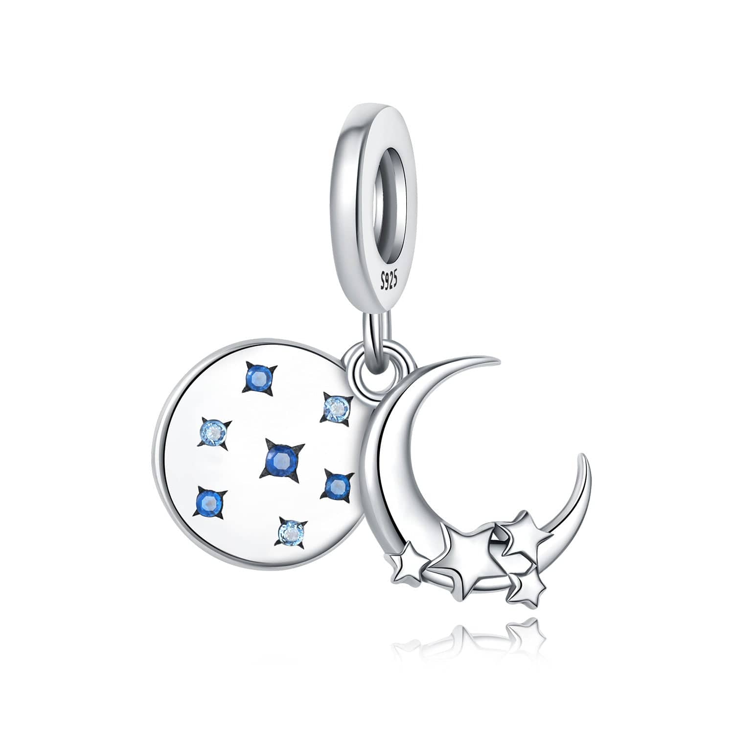 Liora Atelier Crescent Moon and Starry Sky Charm