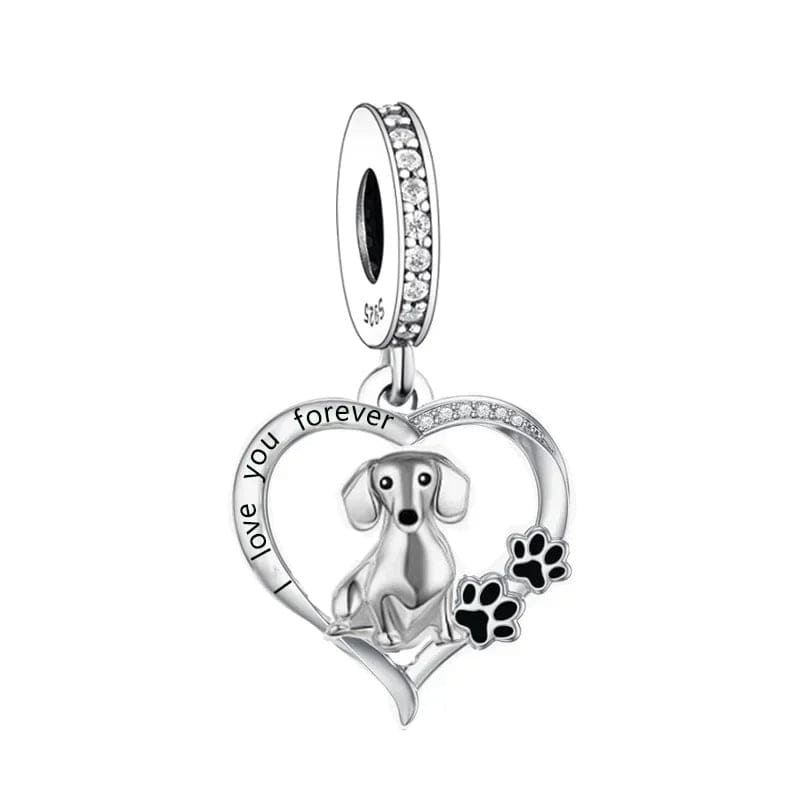 Liora Atelier Dachshund Love Forever Charm
