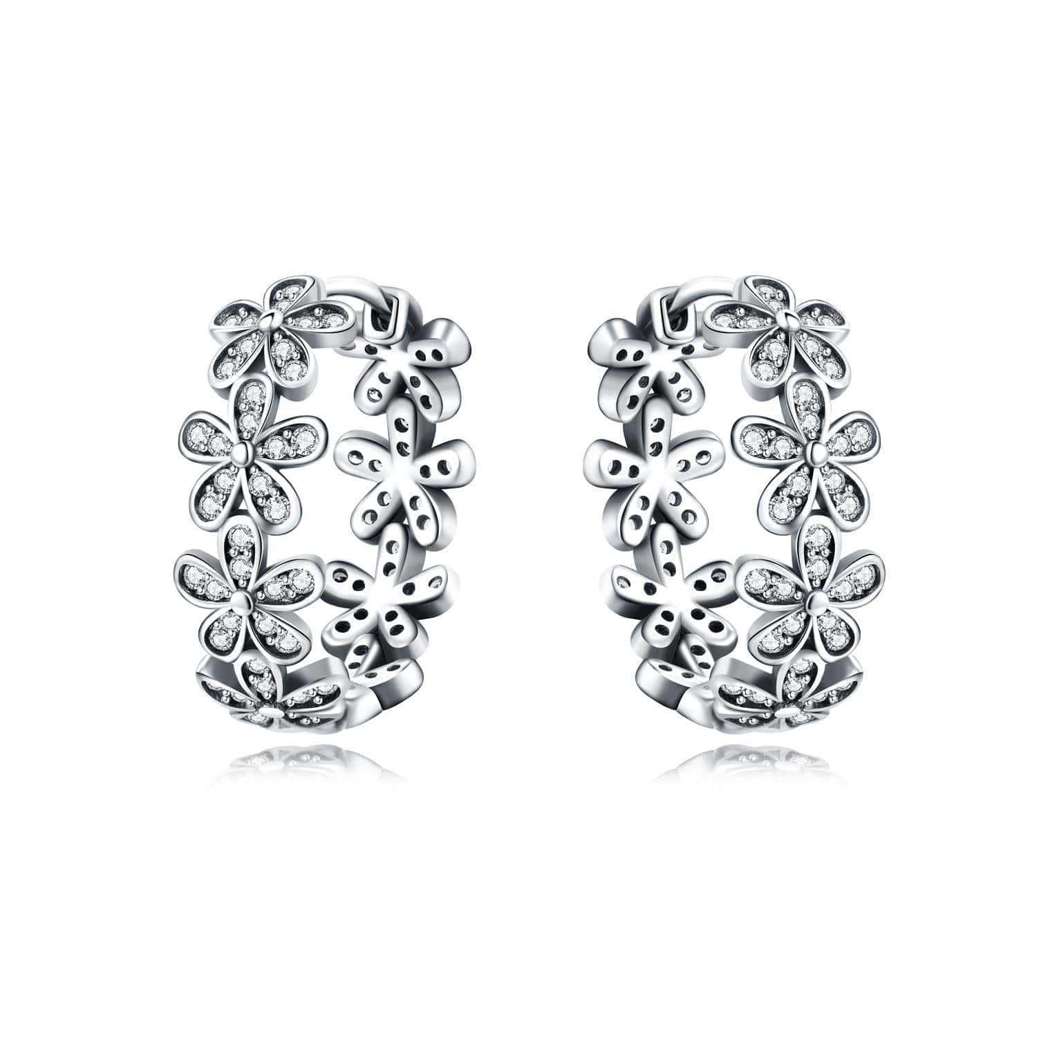 Liora Atelier Dazzling Daisy Floral Hoops