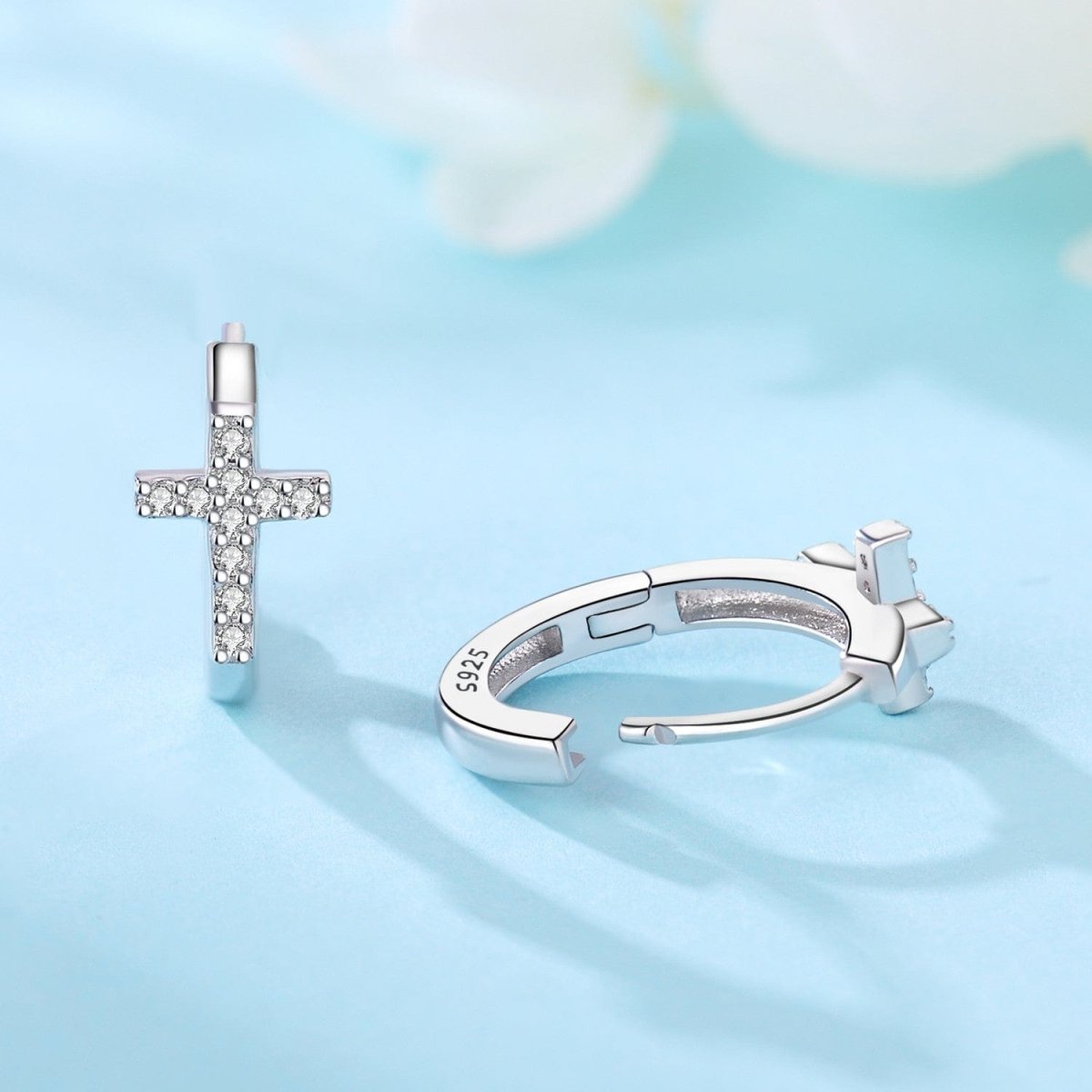 Liora Atelier Dazzling Faith Hoop Earrings