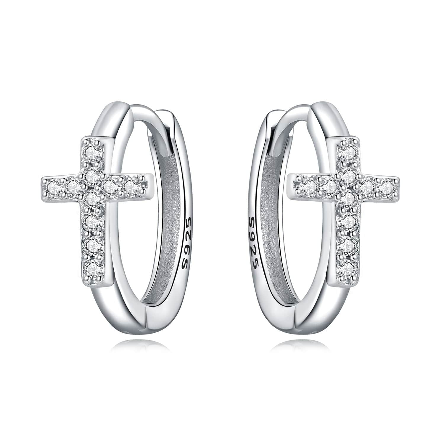 Liora Atelier Dazzling Faith Hoop Earrings