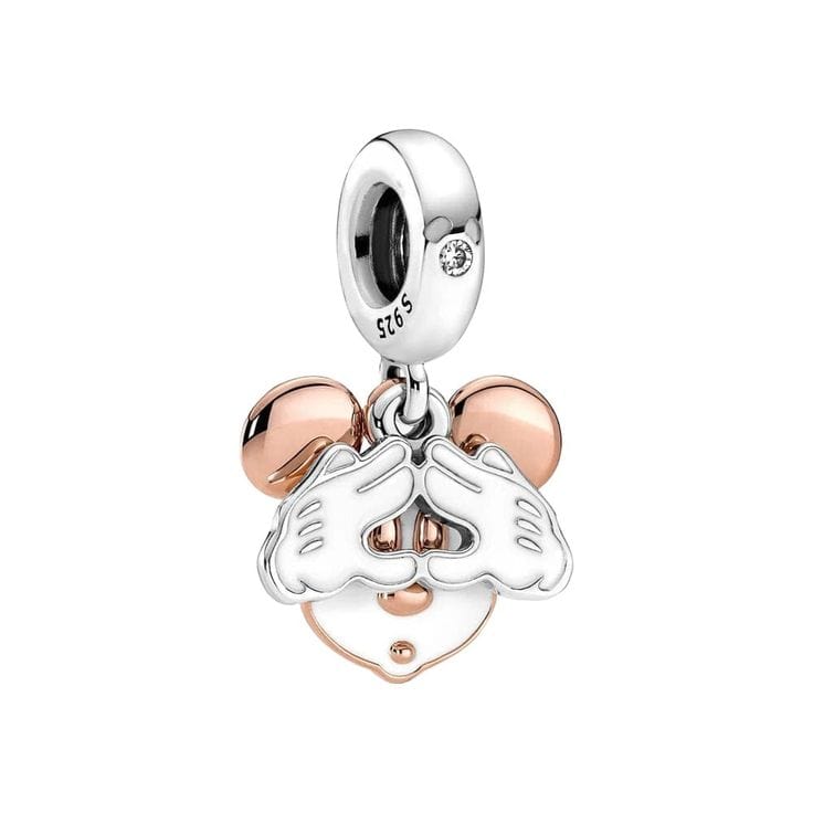 Liora Atelier Disney Mickey Mouse Double Dangle Charm