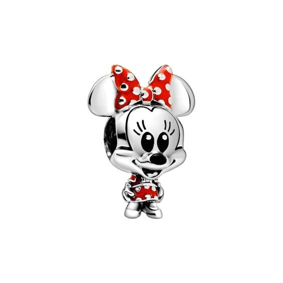 Liora Atelier Disney Minnie Mouse Dotted Dress & Bow Charm