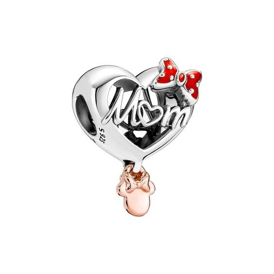 Liora Atelier Disney Minnie Mouse Mom Heart Charm