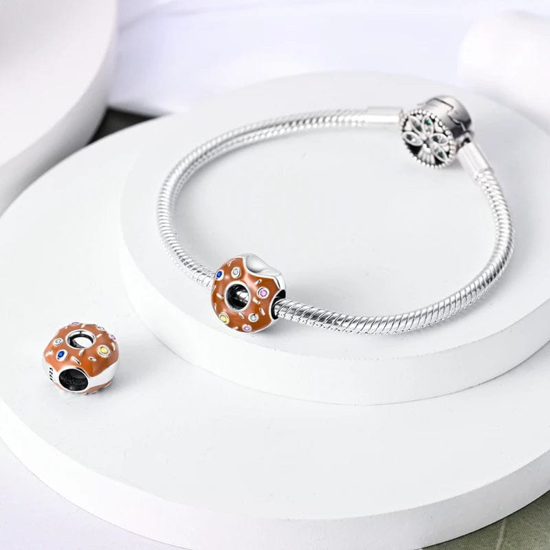 Liora Atelier Sparkling Sprinkled Donut Charm