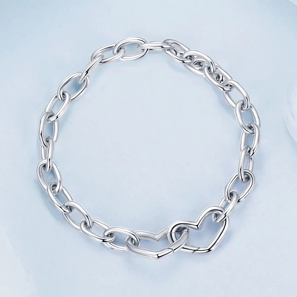 Liora Atelier Double Heart Link Chain Bracelet