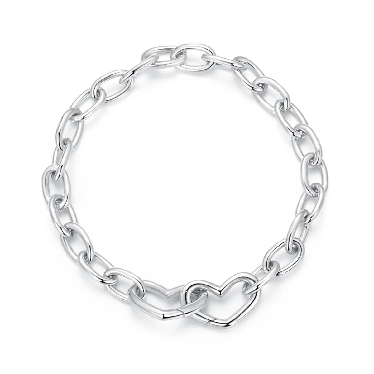 Liora Atelier Double Heart Link Chain Bracelet