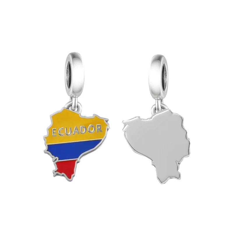 Liora Atelier Ecuador Map Dangle Charm