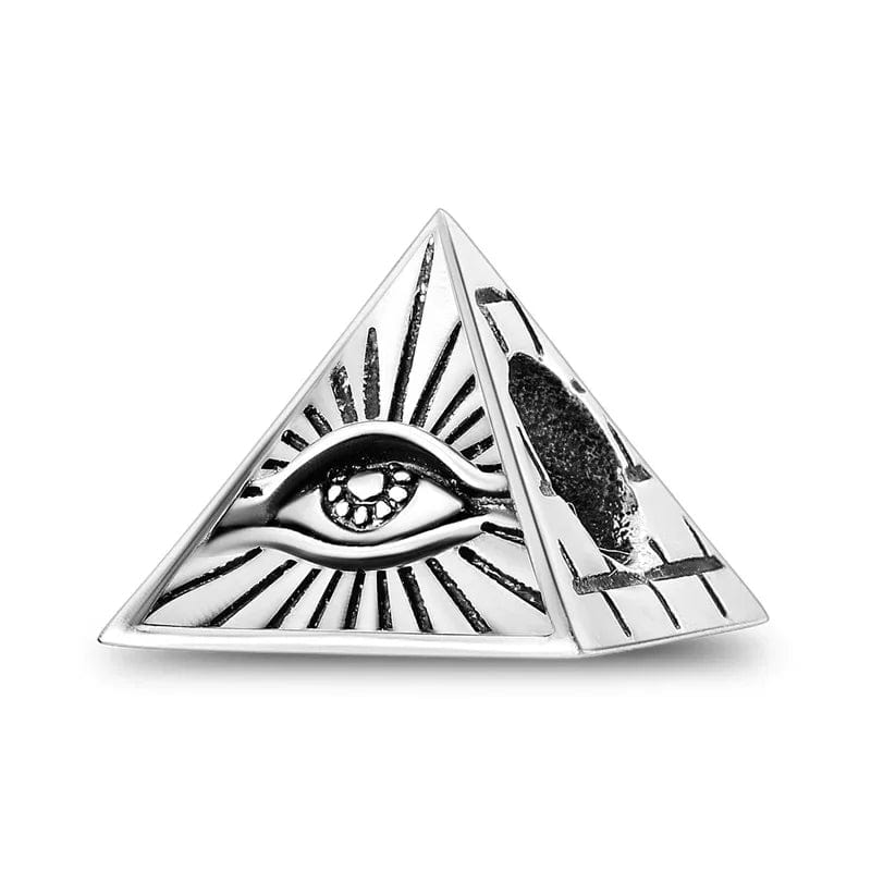 Liora Atelier Egypt Pyramid Evil Eye Charm