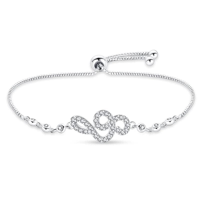 Liora Atelier Elegant Infinity Crystal Bracelet