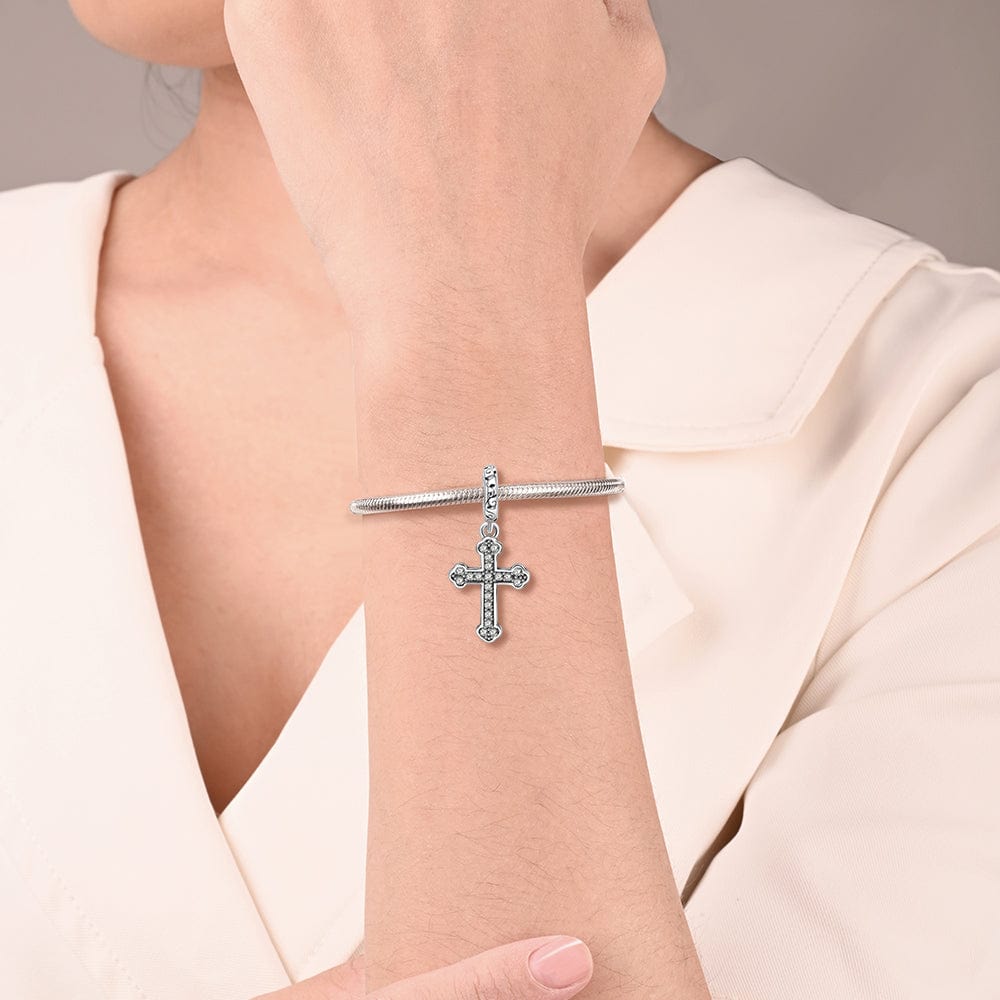 Liora Atelier Sparkling Cross Pendant