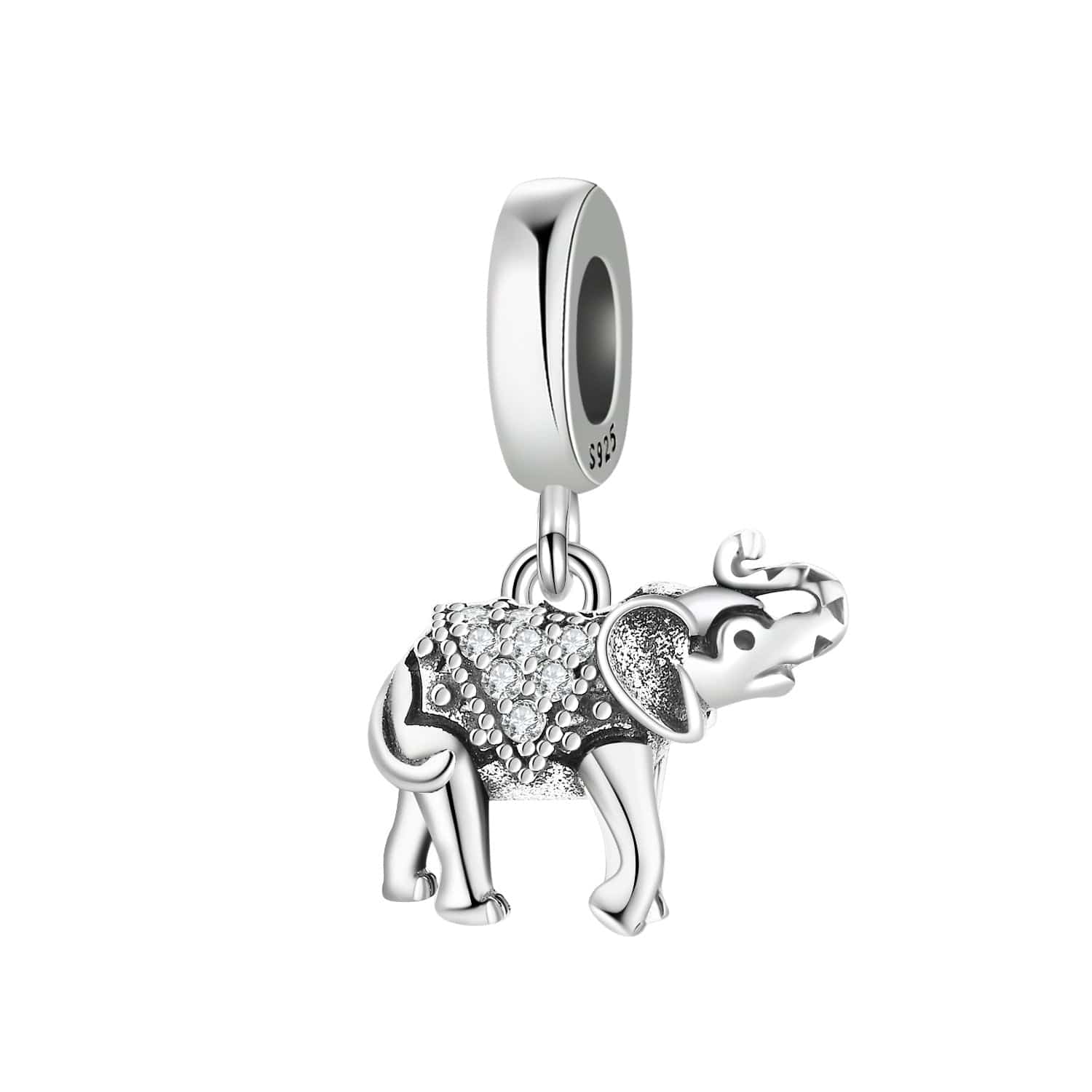 Liora Atelier Sparkling Elephant Dangle Charm