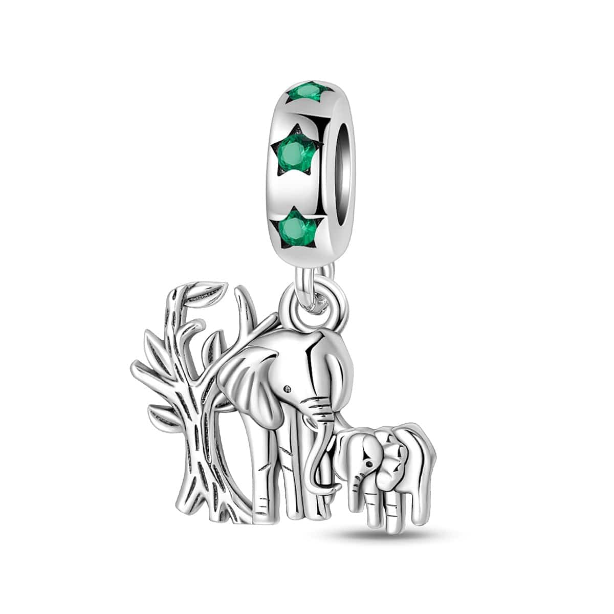Liora Atelier Elephant Family Dangle Charm