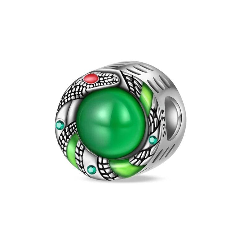 Liora Atelier Emerald Serpent Jewel Charm