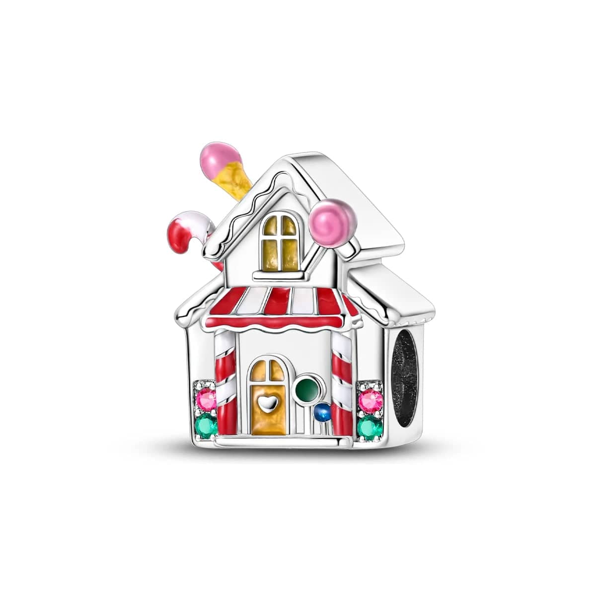 Liora Atelier Enchanting Candy House Charm with Colorful Accents