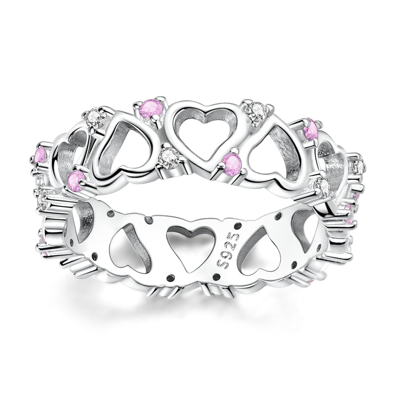 Liora Atelier Eternal Love Heart Band Ring