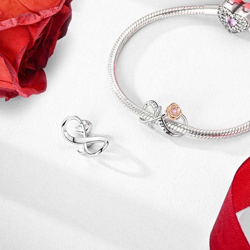 Liora Atelier Eternal Love Infinity Rose Charm