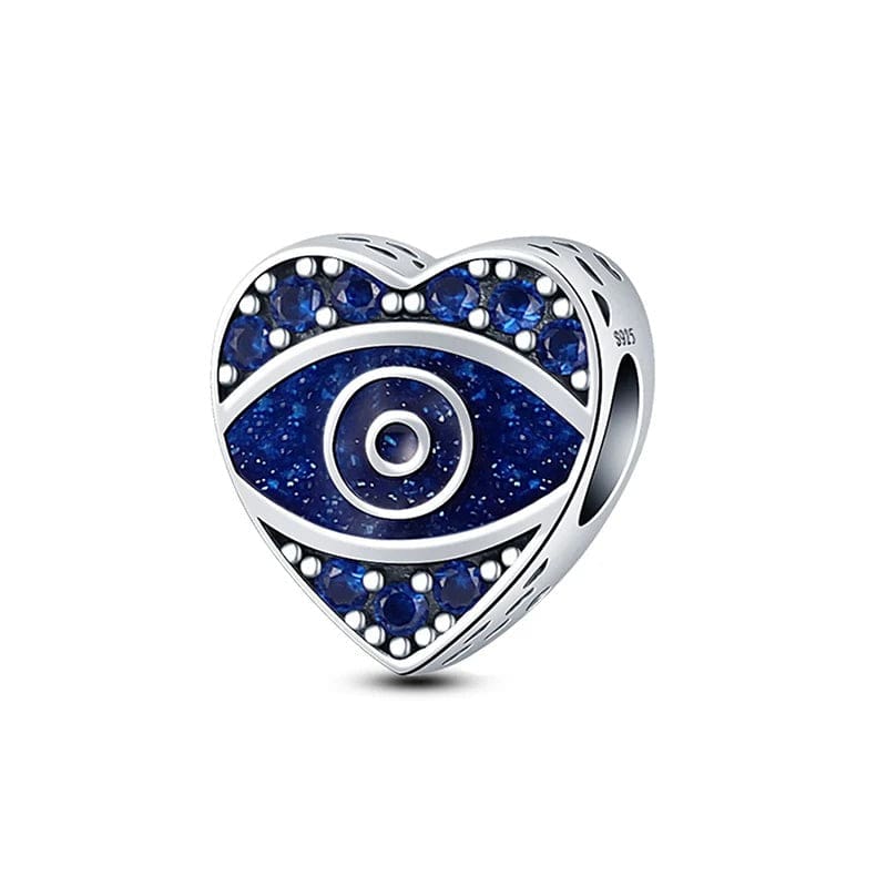 Liora AtelierEvil Eye Heart Charm