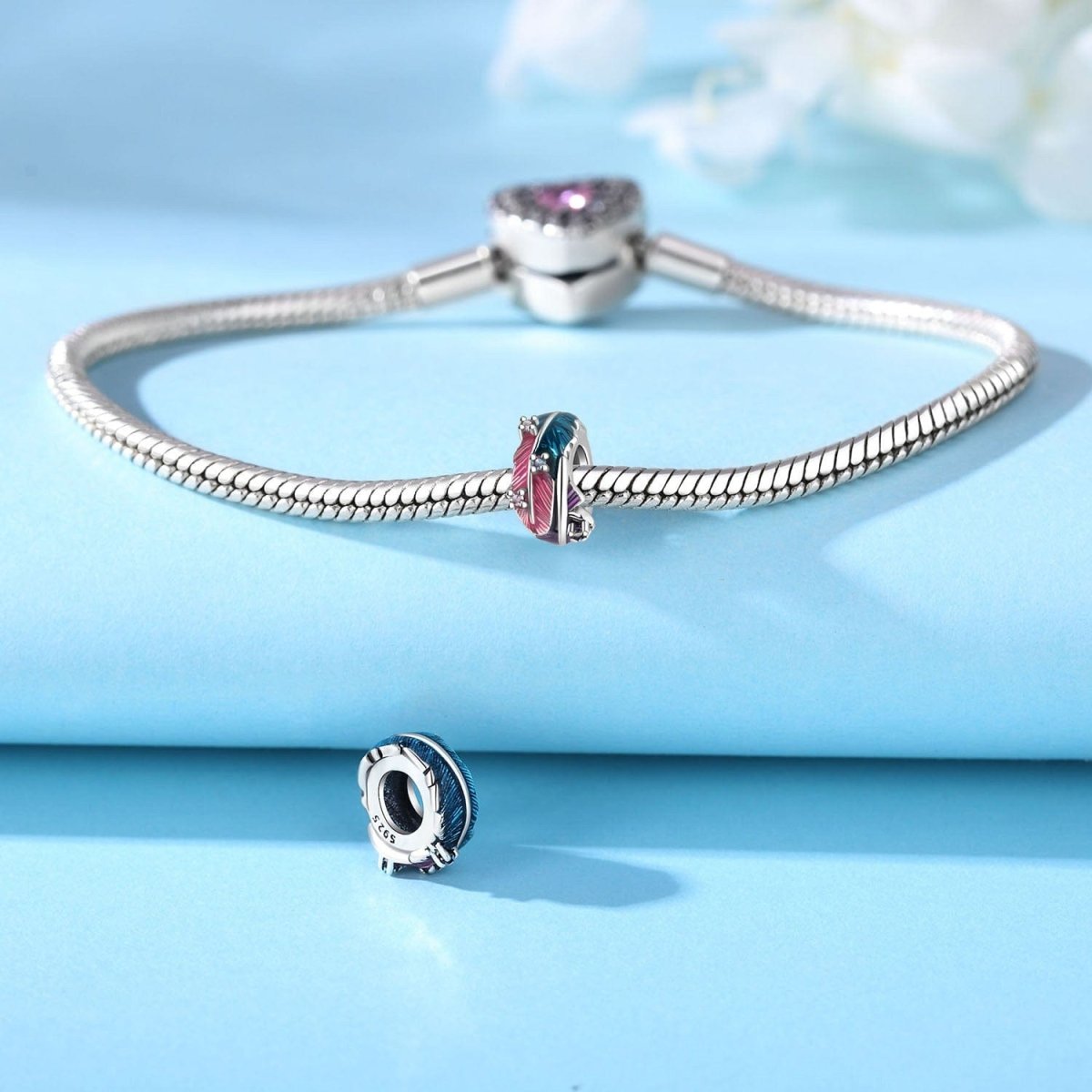 Liora Atelier Feather Spacer Charm